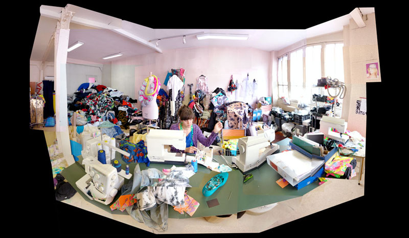 Photographie Julien Taylor La g�n�rale Andrea Crews atelier