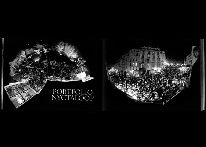 Julien Taylor photography photomontage Nyctaloop cinemastope Paris la nuit 2006