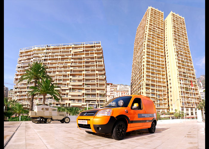 LOADING... a photography by Julien Taylor of Venturi electric cars in Monaco 2009